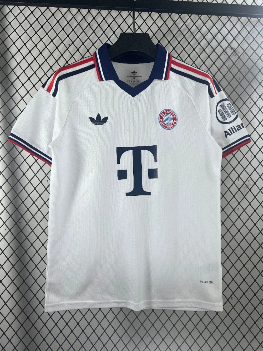 FC Bayern Munich Away Kit White Adidas Performance Match Jersey